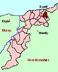 Location of Alvah Parish